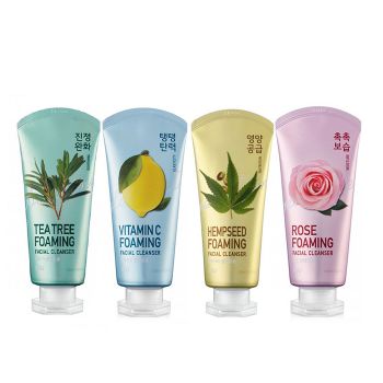 Пенка для умывания WELCOS IOU Foaming Facial Cleanser