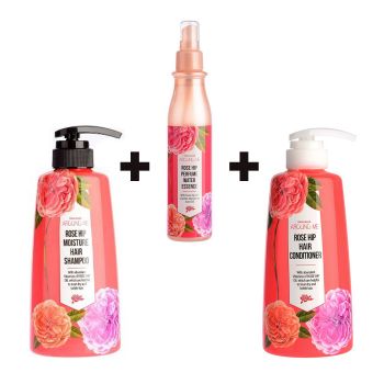 Набор средств с маслом шиповника для волос WELCOS Around Me Rose Hip Hair Set