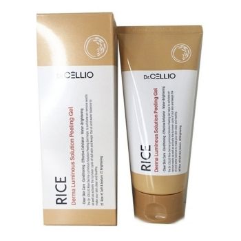 Пилинг-гель с экстрактом рисовых отрубей DR.CELLIO Rice Derma Luminous Solution Peeling Gel Пилинг-гель с экстрактом рисовых отрубей DR.CELLIO Rice Derma Luminous Solution Peeling Gel