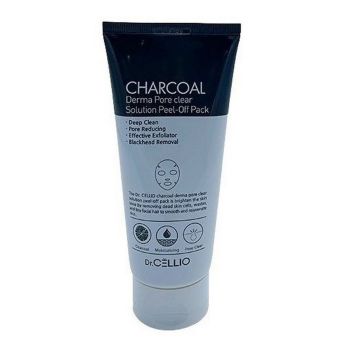 Отшелушивающая маска с древесным углем DR.CELLIO Charcoal Derma Pore Clear Solution Peel-Off Pack Отшелушивающая маска с древесным углем DR.CELLIO Charcoal Derma Pore Clear Solution Peel-Off Pack