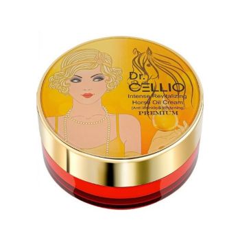 Крем с лошадиным жиром для лица DR.CELLIO Intense Revitalizing Horse Oil Cream