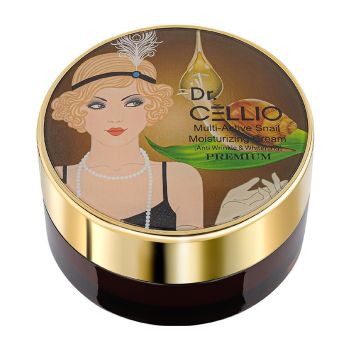 Крем с улиточным муцином DR.CELLIO Multi-Active Snail Moisturizing Cream