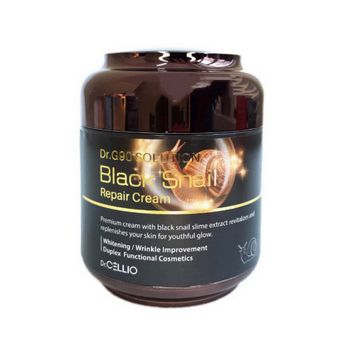 Крем с муцином черной улитки DR.CELLIO DR.G90 Solution Black Snail Repair Cream
