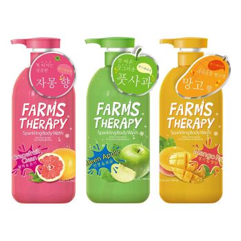 Гель для душа с минеральной водой и фруктовыми экстрактами DAENG GI MEO RI Farms Therapy Sparkling Body Wash Гель для душа с минеральной водой и фруктовыми экстрактами DAENG GI MEO RI Farms Therapy Sparkling Body Wash