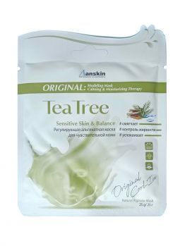 Альгинатная маска с экстрактом чайного дерева 25 г ANSKIN Original Tea Tree Modeling Mask 25g Альгинатная маска с экстрактом чайного дерева 25 г ANSKIN Original Tea Tree Modeling Mask 25g