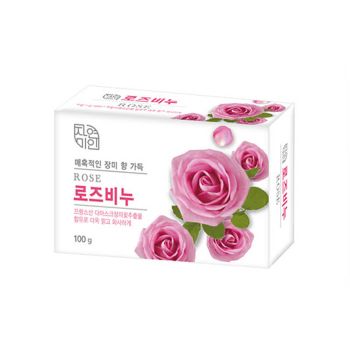 Мыло для сияния кожи с дамасской розой MUKUNGHWA Rose Beauty Soap Мыло для сияния кожи с дамасской розой MUKUNGHWA Rose Beauty Soap