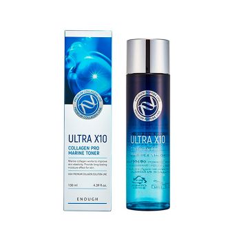 Увлажняющий тонер с коллагеном ENOUGH Ultra X10 Collagen Pro Marine Toner Увлажняющий тонер с коллагеном ENOUGH Ultra X10 Collagen Pro Marine Toner