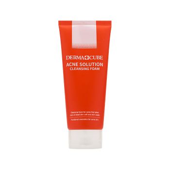 Пенка глубоко очищающая для проблемной кожи FARMSTAY Derma Cube Acne Solution Cleansing Foam