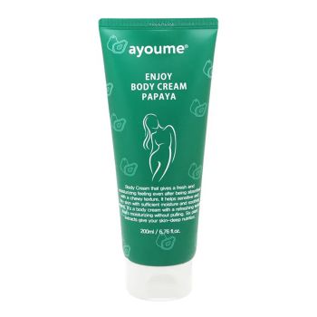 Крем для тела с экстрактом папайи AYOUME Enjoy Body Cream Papaya 200ml Крем для тела с экстрактом папайи AYOUME Enjoy Body Cream Papaya 200ml