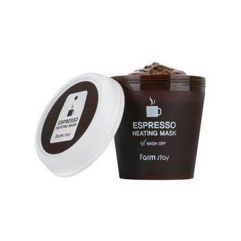 Самонагревающаяся маска с кофейным экстрактом FARMSTAY Espresso Heating Mask
