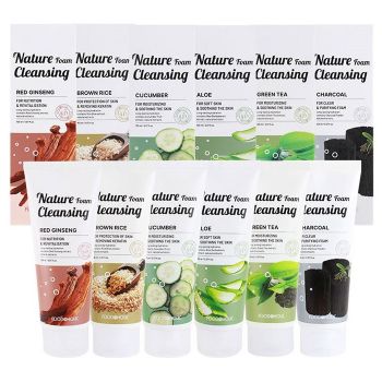 Пенка для умывания с натуральными экстрактами FOODAHOLIC Nature Foam Cleansing 150 ml