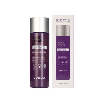 Тонер-эссенция омолаживающий с черной икрой и золотом CONSLY Black Caviar Gold Rejuvenation Toner-Essence Тонер-эссенция омолаживающий с черной икрой и золотом CONSLY Black Caviar Gold Rejuvenation Toner-Essence
