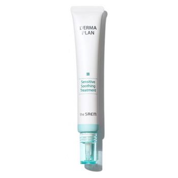 Успокаивающий гель-крем для точечного применения THE SAEM Derma Plan Sensitive Soothing Treatment