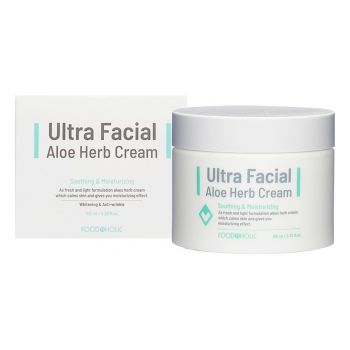 Антивозрастной крем с экстрактом алоэ FOODAHOLIC Ultra Facial Aloe Herb Cream