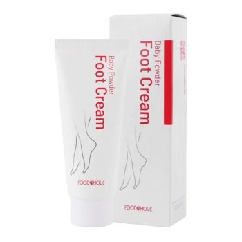 Крем с детской пудрой для ног FOODAHOLIC Baby Powder Foot Cream Крем с детской пудрой для ног FOODAHOLIC Baby Powder Foot Cream