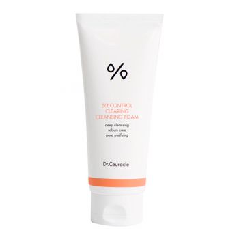 Пенка для умывания с салициловой кислотой и 5α-комплексом DR.CEURACLE 5α Control Clearing Cleansing Foam