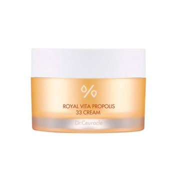 Легкий крем на основе 33% экстракта прополиса DR.CEURACLE Royal Vita Propolis 33 Cream