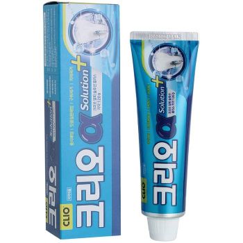 Зубная паста для естественной белизны зубов CLIO Alpha Solution Total Care Plus Toothpaste 150g