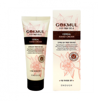 Крем для рук с 8 зерновыми экстрактами ENOUGH 8 Gokmul Cereal Hand Cream Крем для рук с 8 зерновыми экстрактами ENOUGH 8 Gokmul Cereal Hand Cream