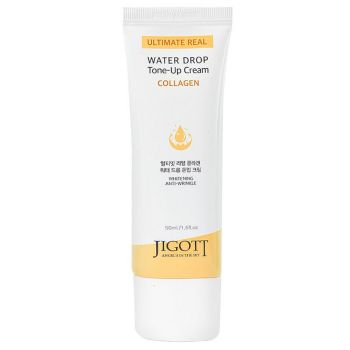 Крем для лица антивозрастной с коллагеном JIGOTT Ultimate Real Collagen Water Drop Tone Up Cream
