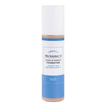 Маскирующий тональный крем с витаминами JIGOTT Vita Solution 12 Cover-Up Perfect Foundation Маскирующий тональный крем с витаминами JIGOTT Vita Solution 12 Cover-Up Perfect Foundation