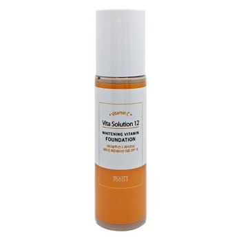 Осветляющий тональный крем с витаминами JIGOTT Vita Solution 12 Whitening Vitamin Foundation Осветляющий тональный крем с витаминами JIGOTT Vita Solution 12 Whitening Vitamin Foundation