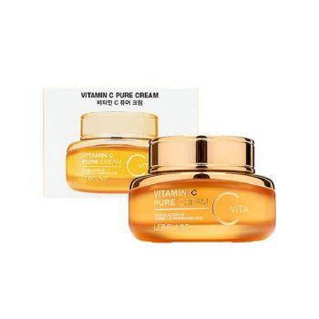 Крем для сияния кожи лица с витамином С и транексамовой кислотой LEBELAGE Vitamin C Pure Cream