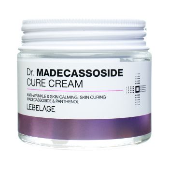 Антивозрастной успокаивающий крем для лица с мадекассосидом LEBELAGE Dr. Madecassoside Cure Cream