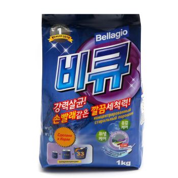 Концентрированный стиральный порошок для ручной и автоматической стирки CJ LION Bellagio 1 kg Концентрированный стиральный порошок для ручной и автоматической стирки CJ LION Bellagio 1 kg