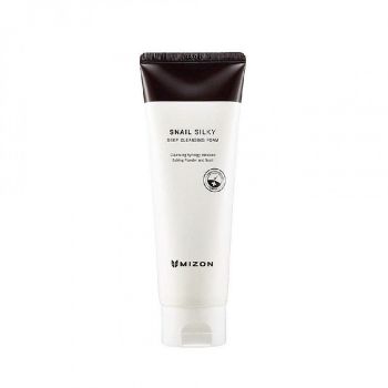Глубокоочищающая пенка с муцином улитки MIZON Snail Silky Deep Cleansing Foam