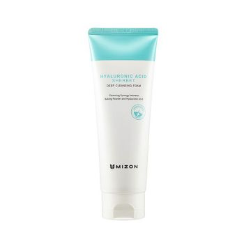 Глубокоочищающая пенка с гиалуроновой кислотой MIZON Hyaluronic Acid Sherbet Deep Cleansing Foam