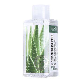 Очищающая вода с экстрактом алоэ JIGOTT Deep Cleansing Water Aloe