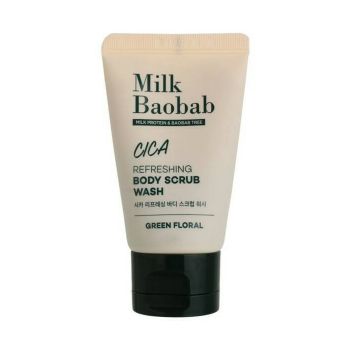Гель-скраб для душа с центелой MILK BAOBAB Cica Refreshing Body Scrub Wash Travel Edition Гель-скраб для душа с центелой MILK BAOBAB Cica Refreshing Body Scrub Wash Travel Edition
