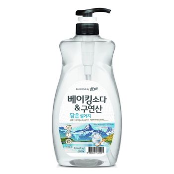 Cредство для мытья посуды с содой и лимонной кислотой 965 мл CJ LION Chamgreen Baking Soda & Citric Acid 965 ml Cредство для мытья посуды с содой и лимонной кислотой 965 мл CJ LION Chamgreen Baking Soda & Citric Acid 965 ml