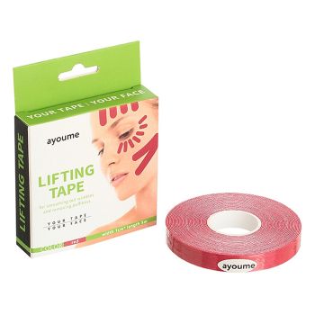 Тейп для лица красный 1см х 5м AYOUME Kinesiology Tape Roll Red 1sm x 5m Тейп для лица красный 1см х 5м AYOUME Kinesiology Tape Roll Red 1sm x 5m
