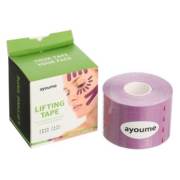 Тейп для лица фиолетовый 5см х 5м AYOUME Kinesiology Tape Roll Purple 5sm x 5m Тейп для лица фиолетовый 5см х 5м AYOUME Kinesiology Tape Roll Purple 5sm x 5m