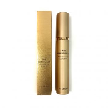 Антивозрастной крем-роллер для кожи вокруг глаз с муцином улитки THE SAEM Snail Essential EX Wrinkle Solution Eye Roll-On