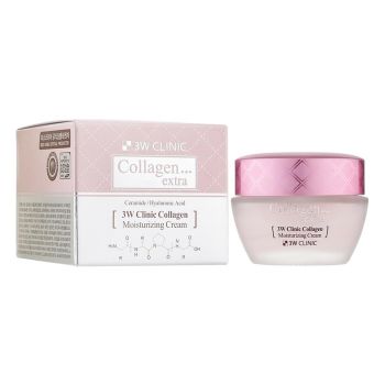 Экстра-увлажняющий крем с коллагеном 3W Clinic Collagen Extra Moisturizing Cream