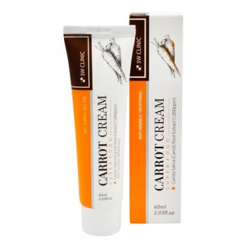 Антивозрастной крем с экстрактом моркови 3W Clinic Super Food Carrot Cream