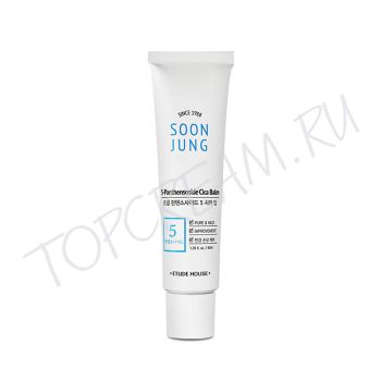Защитный бальзам для чувствительной кожи, 40 мл ETUDE HOUSE SoonJung 5-Panthensoside Cica Balm, 40ml
