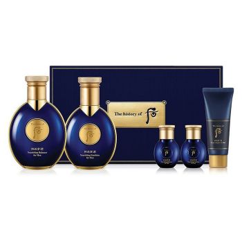 Мужской набор антивозрастной косметики THE HISTORY OF WHOO Gongjinhyang Kun Ja Yang 2 Pieces Set