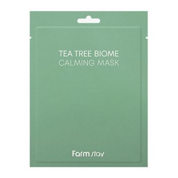 Маска тканевая для лица с экстрактом чайного дерева FARMSTAY Tea Tree Biome Calming Mask