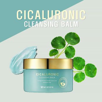 Очищающий бальзам с экстрактом центеллы и гиалуроновой кислотой MIZON Cicaluronic Cleansing Balm Очищающий бальзам с экстрактом центеллы и гиалуроновой кислотой MIZON Cicaluronic Cleansing Balm