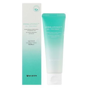 Гель-крем для лица с экстрактом центеллы и гиалуроновой кислотой MIZON Cicaluronic Gel Treatment