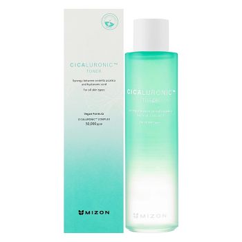 Тонер с экстрактом центеллы и гиалуроновой кислотой MIZON Cicaluronic Toner Тонер с экстрактом центеллы и гиалуроновой кислотой MIZON Cicaluronic Toner