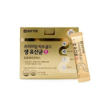 Лактобактерии для снижения веса и восстановления метаболизма в порошке в стиках IL-YANG PHARM S-line Premium Lactogold Live Lactobacillus Probiotics 2 г х 30 шт.