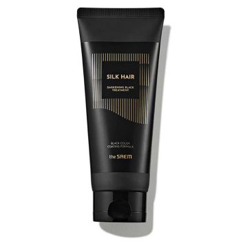 Кондиционер с эффектом окрашивания седины для темных волос THE SAEM Silk Hair Darkening Black Treatment Кондиционер с эффектом окрашивания седины для темных волос THE SAEM Silk Hair Darkening Black Treatment