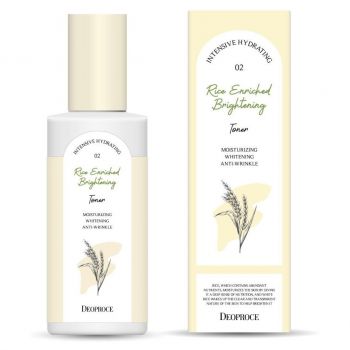 Осветляющий тонер с экстрактами злаковых культур DEOPROCE Rice Enriched Brightening Toner Осветляющий тонер с экстрактами злаковых культур DEOPROCE Rice Enriched Brightening Toner