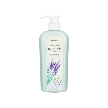 Универсальный очищающий гель для лица, тела и волос DEOPROCE Lavender Fresh All-In-One Wash Универсальный очищающий гель для лица, тела и волос DEOPROCE Lavender Fresh All-In-One Wash