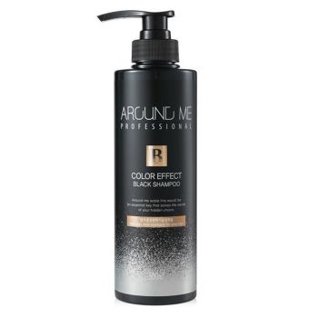 Шампунь для темных волос с эффектом окрашивания WELCOS Around Me Color Effect Black Shampoo Шампунь для темных волос с эффектом окрашивания WELCOS Around Me Color Effect Black Shampoo